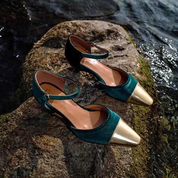 Exquisite Handcrafted Leather Women's Shoes: Luxury and Elegance(Ebuka568-2)