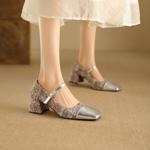 Handcrafted Leather Women's Shoes: Elegance Meets Luxury Quality(Ebuka303-3)