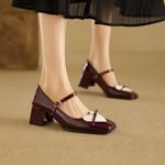 Handcrafted Luxurious Leather Women's Shoes - Exquisite Quality & Craftsmanship(Ebuka303-5)