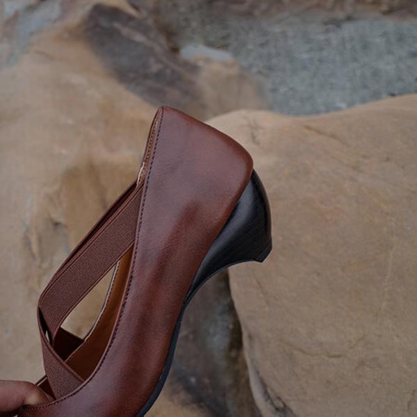 Handcrafted Luxury Leather Women’s Shoes - Elegance Redefined(Ebuka568-1)