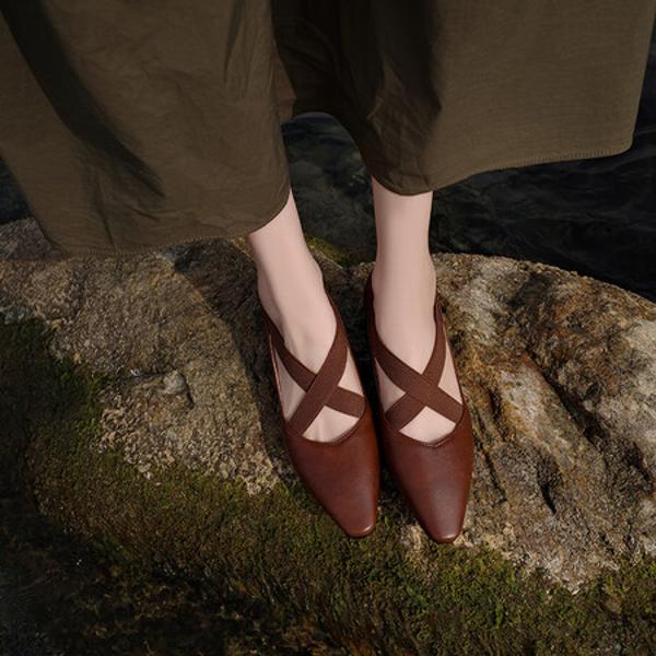 Handcrafted Luxury Leather Women’s Shoes - Elegance Redefined(Ebuka568-1)