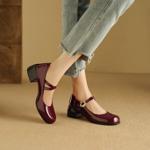 Handcrafted Luxury Leather Women's Shoes: Elegance Redefined(Ebuka945-12)