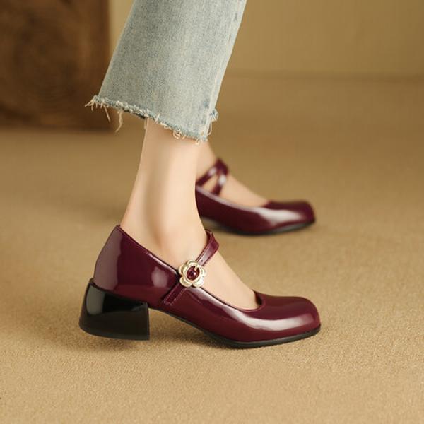 Handcrafted Luxury Leather Women's Shoes: Elegance Redefined(Ebuka945-12)