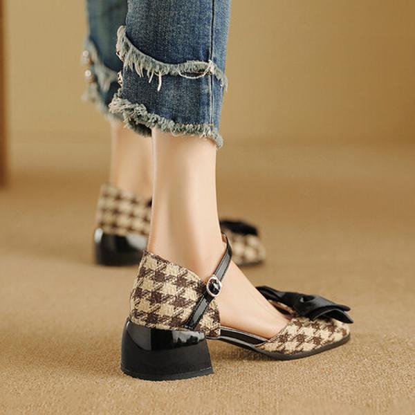 Exquisite Handmade Leather Women’s Shoes: Luxury Meets Craftsmanship(Ebuka945-7)