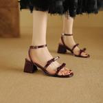 Exquisite Handmade Leather Shoes for Elegant Women(Ebuka806-4)