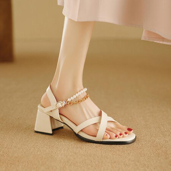 Handcrafted Luxury Leather Women's Shoes with Elegance(Ebuka806-6)