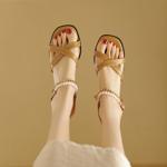 Handcrafted Luxury Leather Women's Shoes with Elegance(Ebuka806-6)