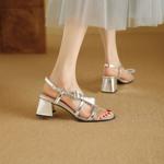 Exquisite Handmade Leather Women's Shoes - Luxury Elegance(Ebuka806-3)