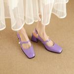 Handcrafted Genuine Leather Women's Shoes: Elegance in Every Stitch(EbukaBK303-11)