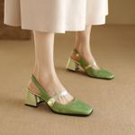 Elegant Handcrafted Leather Women's Shoes - Exquisite Craftsmanship & Luxury(EbukaBBK303-11)