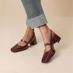 Exquisite Handmade Genuine Leather Women's Shoes: Luxury & Elegance(EbukaB303-11)