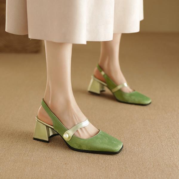 Handcrafted Luxurious Leather Women’s Shoes with Exquisite Quality and Elegance(EbukaK303-11)