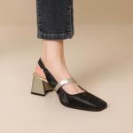 Handcrafted Luxurious Leather Women’s Shoes with Exquisite Quality and Elegance(EbukaK303-11)