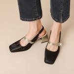 Handcrafted Luxurious Leather Women’s Shoes with Exquisite Quality and Elegance(EbukaK303-11)