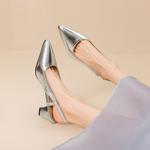 Handcrafted Luxury Leather Women's Shoes: Timeless Elegance(EbukaBK19-24)