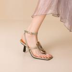 Elegant Handcrafted Leather Women's Shoes: Luxury Craftsmanship & Quality(Ebuka2月-53)