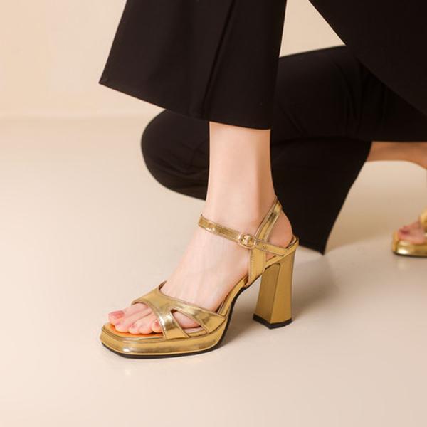 Handcrafted Luxury Leather Women’s Shoes: Elegance Defined(Ebuka122-4)