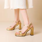 Handcrafted Luxury Leather Women's Shoes: Elegant Craftsmanship(Ebuka122-3)