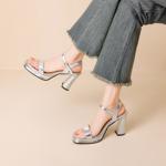 Handcrafted Luxury Leather Women's Shoes: Elegant Craftsmanship(Ebuka122-3)