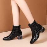 Crafted Luxury: Handcrafted Genuine Leather Women's Shoes(Echengdu208)