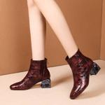 Crafted Luxury: Handcrafted Genuine Leather Women's Shoes(Echengdu208)