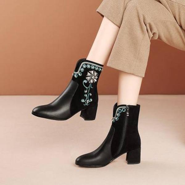 Exquisite Handcrafted Leather Women's Shoes: Luxury Redefined(Echengdu524-3)