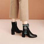 Exquisite Handcrafted Leather Women's Shoes: Luxury Redefined(Echengdu524-3)