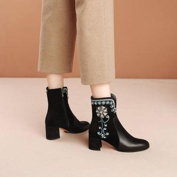 Exquisite Handcrafted Leather Women's Shoes: Luxury Redefined(Echengdu524-3)