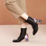 Handcrafted Leather Women's Shoes - Luxury & Elegance Redefined(Echengdu11月-37)