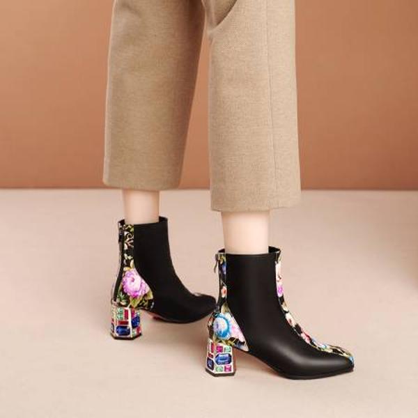 Handcrafted Leather Women's Shoes - Luxury & Elegance Redefined(Echengdu11月-37)