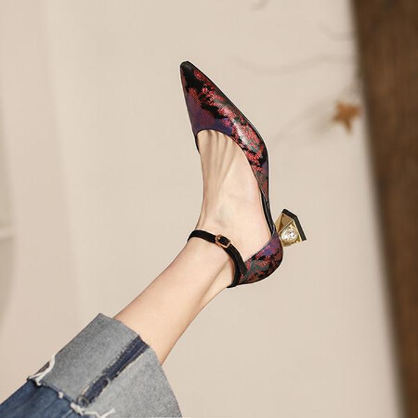 Exquisite Handcrafted Leather Women's Shoes: Elegance Meets Luxury(Echengdu793-3)