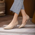 Exquisite Handmade Leather Women's Shoes for Ultimate Elegance(Echengdu732-21)