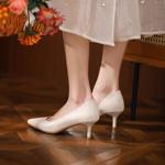 Exquisite Handmade Leather Women's Shoes for Ultimate Elegance(Echengdu732-21)