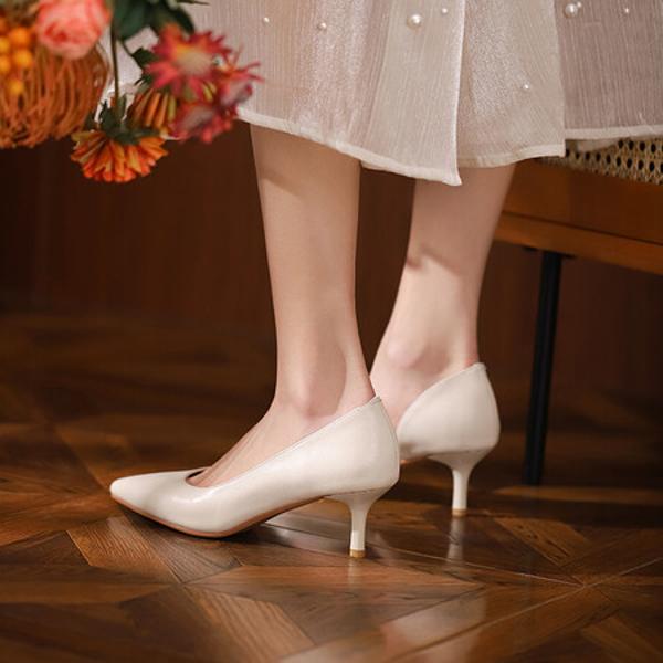 Exquisite Handmade Leather Women's Shoes for Ultimate Elegance(Echengdu732-21)