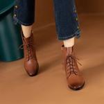 Exquisite Handcrafted Leather Women’s Shoes: Elegance Meets Luxury(EchengduT339)