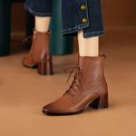 Exquisite Handcrafted Leather Women’s Shoes: Elegance Meets Luxury(EchengduT339)