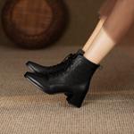 Exquisite Handcrafted Leather Women’s Shoes: Elegance Meets Luxury(EchengduT339)