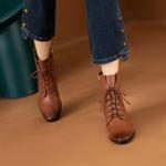 Exquisite Handcrafted Leather Women’s Shoes: Elegance Meets Luxury(EchengduT339)