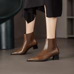 Handcrafted Luxury Leather Women’s Shoes: Exquisite Quality(Echengdu1月-61)