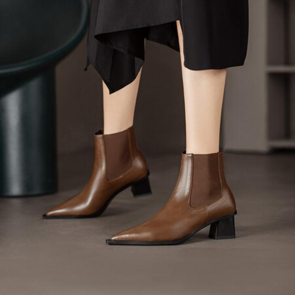 Handcrafted Luxury Leather Women’s Shoes: Exquisite Quality(Echengdu1月-61)