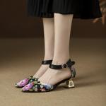 Elegant Handmade Genuine Leather Women's Shoes: Luxury Craftsmanship Awaits(Echengdu2326)