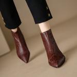 Exquisite Handmade Leather Women's Shoes: Luxury Craftsmanship & Elegance(Echengdu2331)