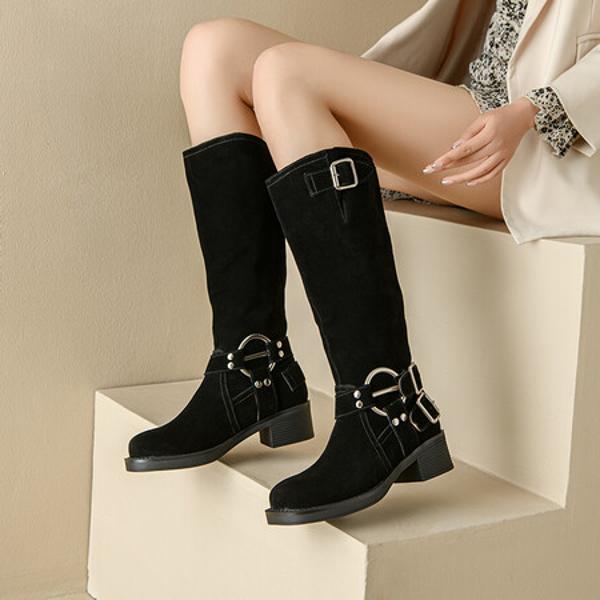 Handcrafted Luxury Genuine Leather Women’s Shoes(Echengdu2339)