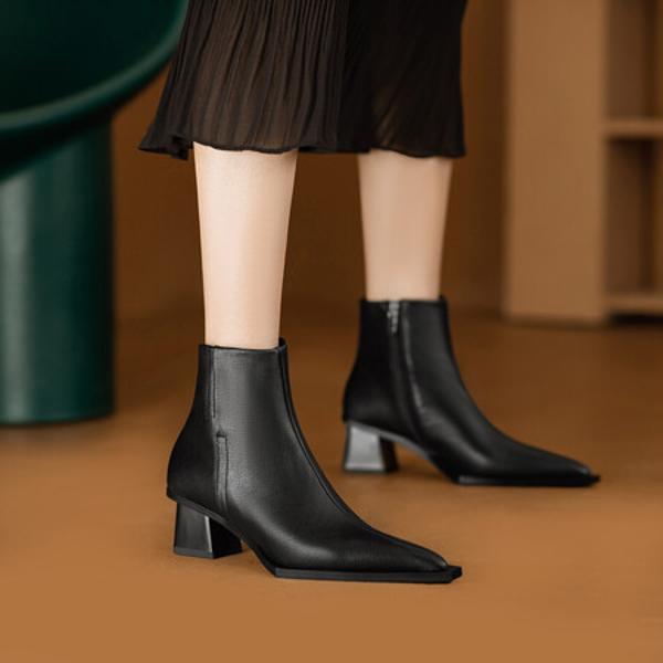 Elegant Handcrafted Genuine Leather Women's Shoes: Luxury in Every Detail(Echengdu2341)