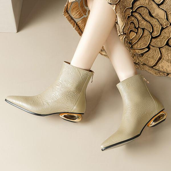 Elegantly Crafted Luxury Handmade Leather Women’s Shoes(Echengdu2940)