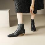 Elegantly Crafted Luxury Handmade Leather Women’s Shoes(Echengdu2940)