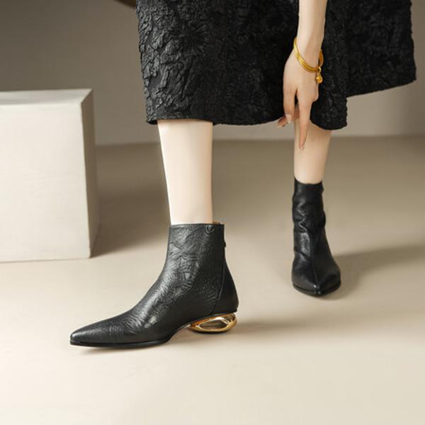 Elegantly Crafted Luxury Handmade Leather Women’s Shoes(Echengdu2940)