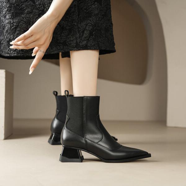 Handcrafted Luxury Leather Women's Shoes: Elegance Redefined(Echengdu2343)