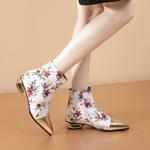 Exquisite Handcrafted Leather Women’s Shoes, Luxurious Elegance(Echengdu2346)