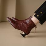 Handcrafted Leather Women's Shoes: Luxury Elegance(Echengdu1月-31)